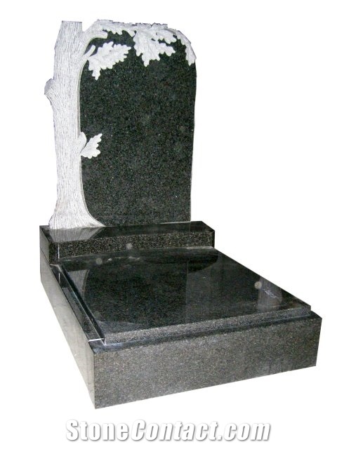 Impala Black Granite Monument