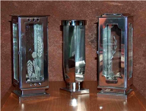 Monumental Urn, Candle, Vase