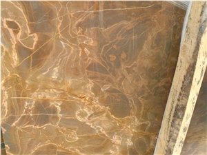 Emperor Gold Marble Slab, China Yellow Marble