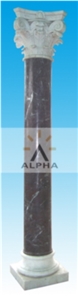 White Marble Roman Columns