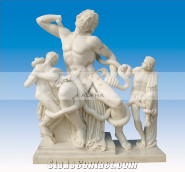 The Latest Marble Statue, White Marble Statue
