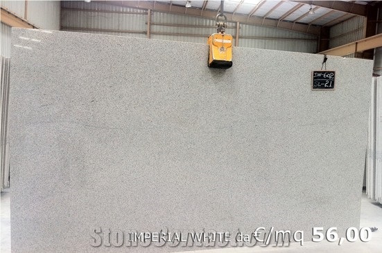 Imperial White Granite Slabs, India White Granite