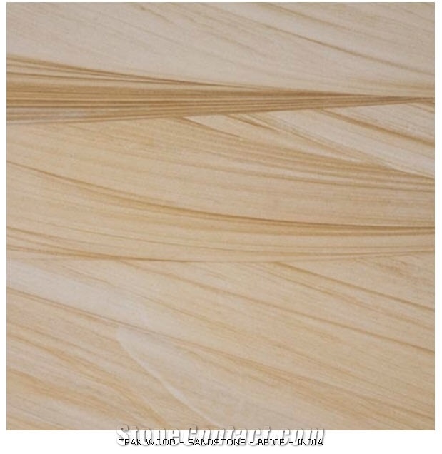 Teak Wood Sandstone, India Yellow Sandstone