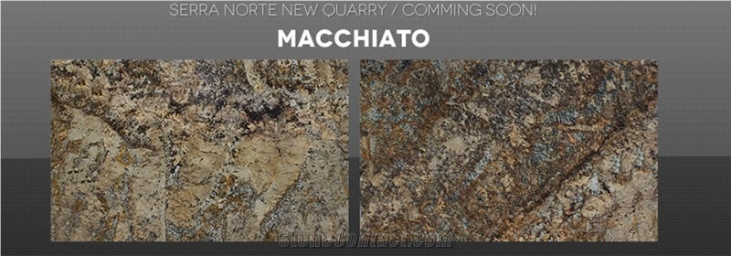 Macchiato Granite Own Quarry New Release, Brazil Brown Granite