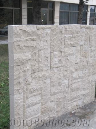 Limestone Vratza Masonry, Beige Limestone Masonry