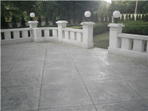 Champagne Grey Limestone Terrace Pavement
