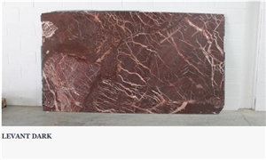 Levant Dark Marble, Italy Red Marble