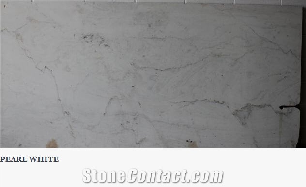 Pearl White, Turkey White Marble Slabs & Tiles