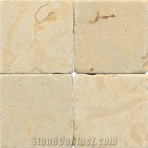 Champagne Tumbled Marble Tiles, Turkey Beige Marble