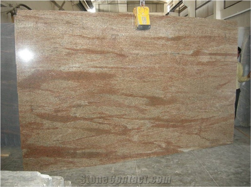 Granite Slabs, India Pink Granite