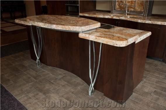 Antique Persa Gold Countertop Antique Persa Gold Yellow Granite