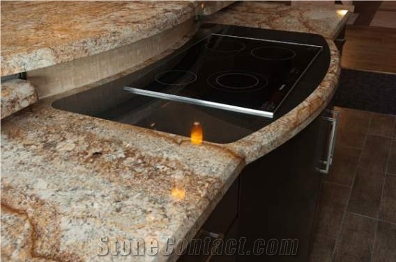 Antique Persa Gold Countertop Antique Persa Gold Yellow Granite Countertop From United States 2178