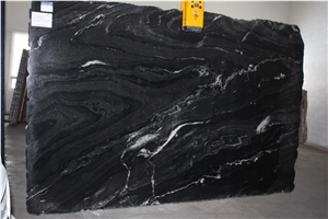 Astrus Granite Slabs, Brazil Black Granite