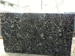 Black Marinace Granite Slabs, Brazil Black Granite