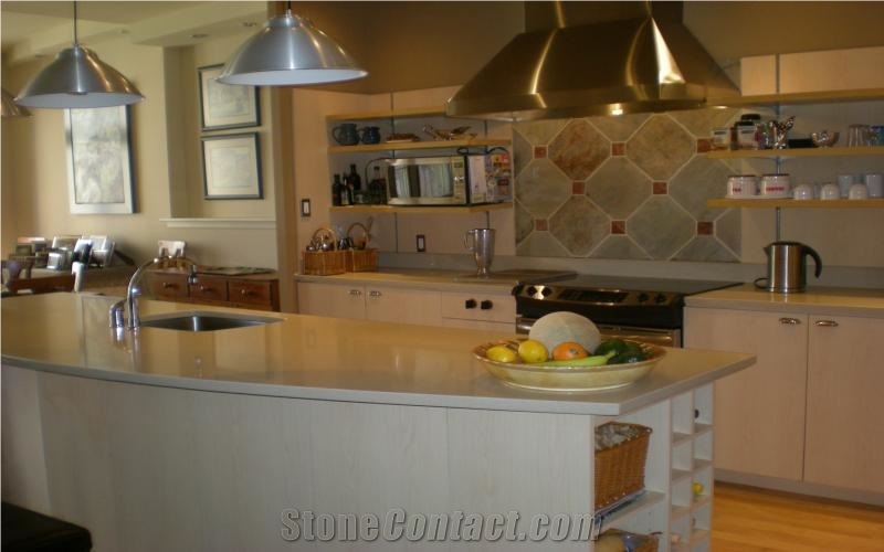 Quartz Cimstone Solid Surface Kitchen Countertop