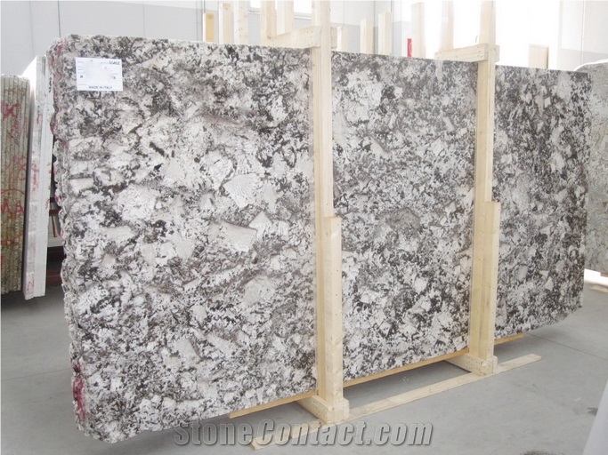 Torroncino Granite Slabs, Brazil White Granite