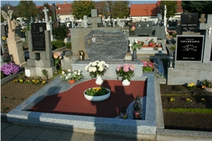 Slatina Grey Granite Family Monument