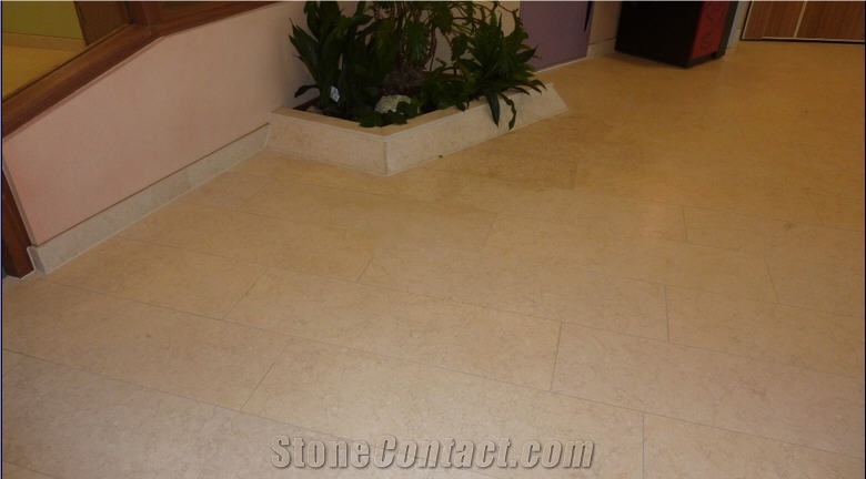 Limestone Flooring Project, Vinkuran Fiorito Limestone Tile