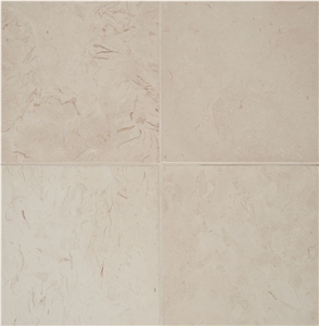 Corinthian White Honed Limestone Tiles