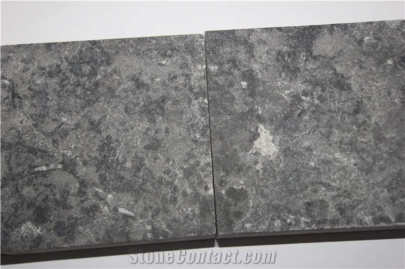 Qingdao Black Limestone Tiles