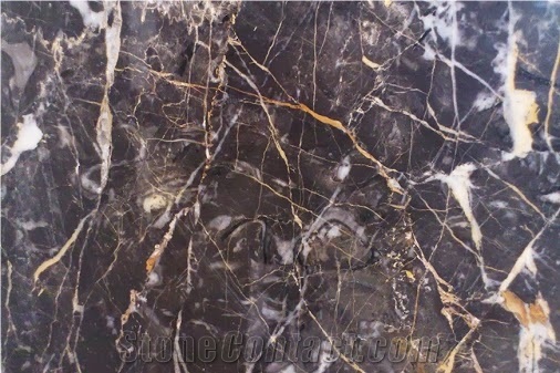 Black Bonanza Marble Slabs & Tiles