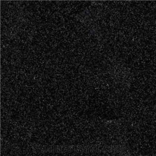 Tiger Black Granite Tiles, India Black Granite