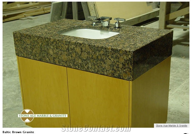 Baltic Brown Granite Vanity Top