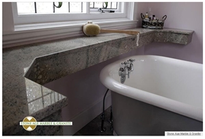 Juparana Vyara Granite Bathroom Tub Deck