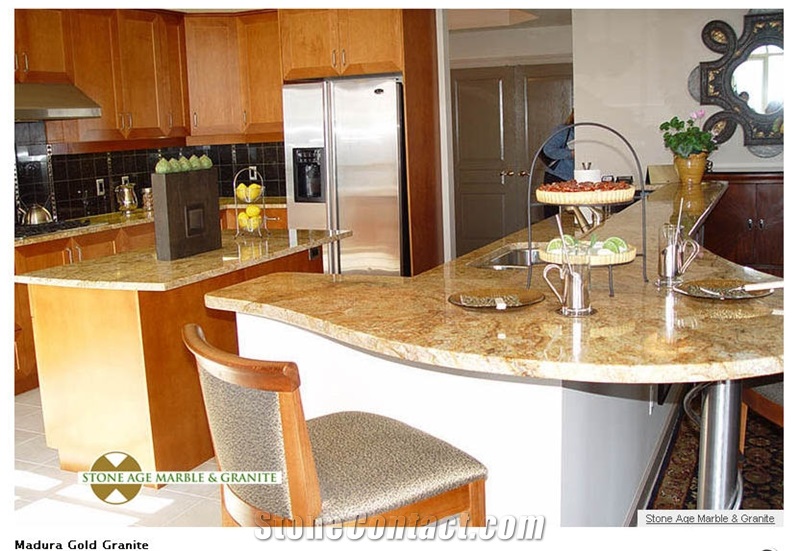 Madura Gold Granite Countertop Madura Gold Yellow Granite