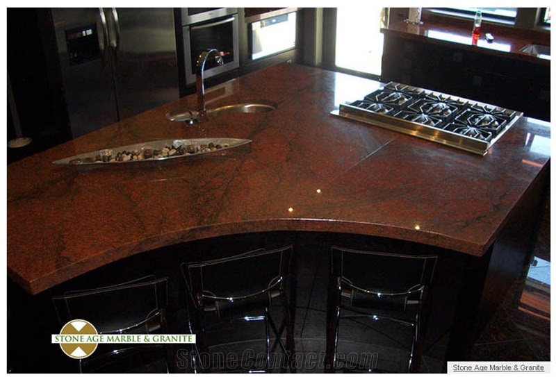 Red Dragon Granite Countertop From Canada 226796 Stonecontact Com