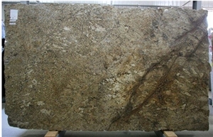 Amaretto Granite Slabs, Brazil Yellow Granite