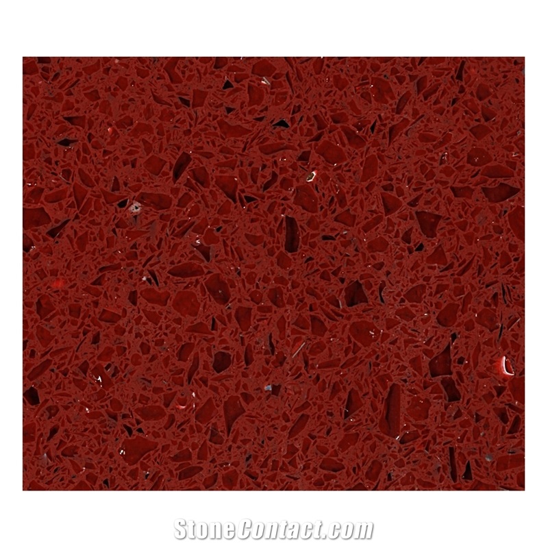 Carmine Red Quartz Stone