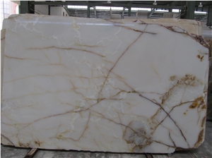 Ghorve Onyx Slabs, Iran White Onyx