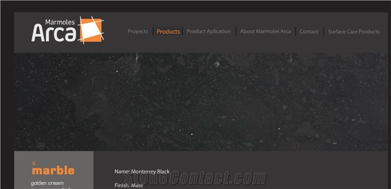 Monterrey Black Marble, Negro Monterrey Marble