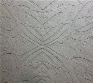 CNC Stone Design Wall Panels, Ioannina Klimatas Beige Limestone Wall Panels