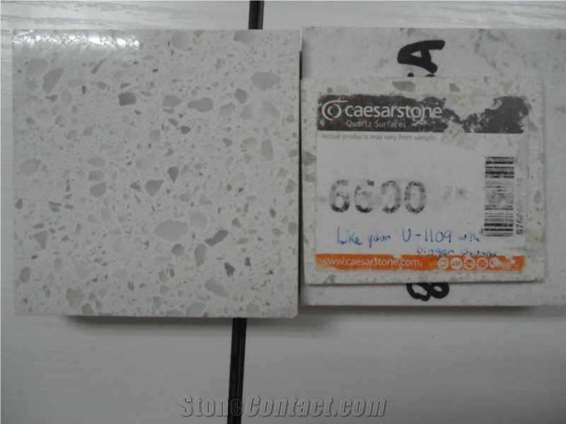 6600 Naugat Cae Sarstone ,white Quartz Stone