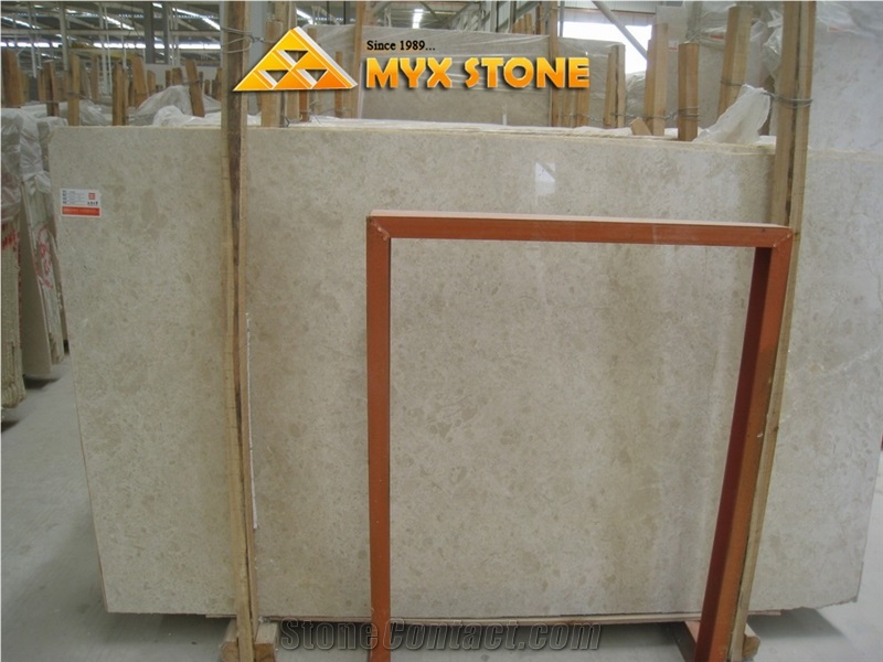 White Rose from Turkey Beige Marble Slabs and Tile