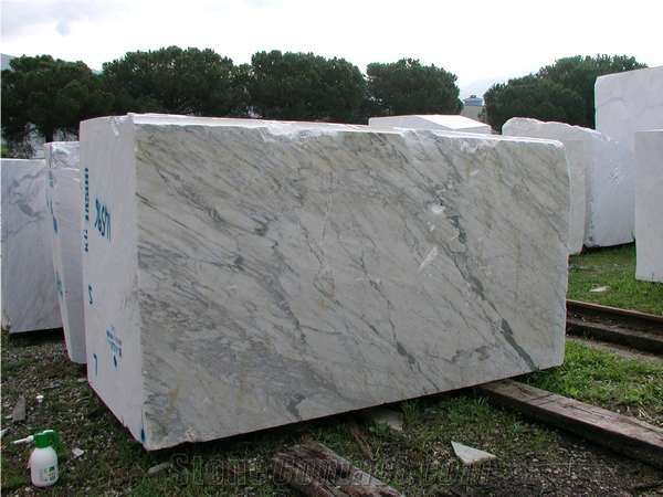Statuarietto Marble Blocks, Italy White Marble