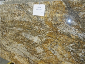 Betulaire Granite Slabs & Tiles, Brazil Yellow Granite