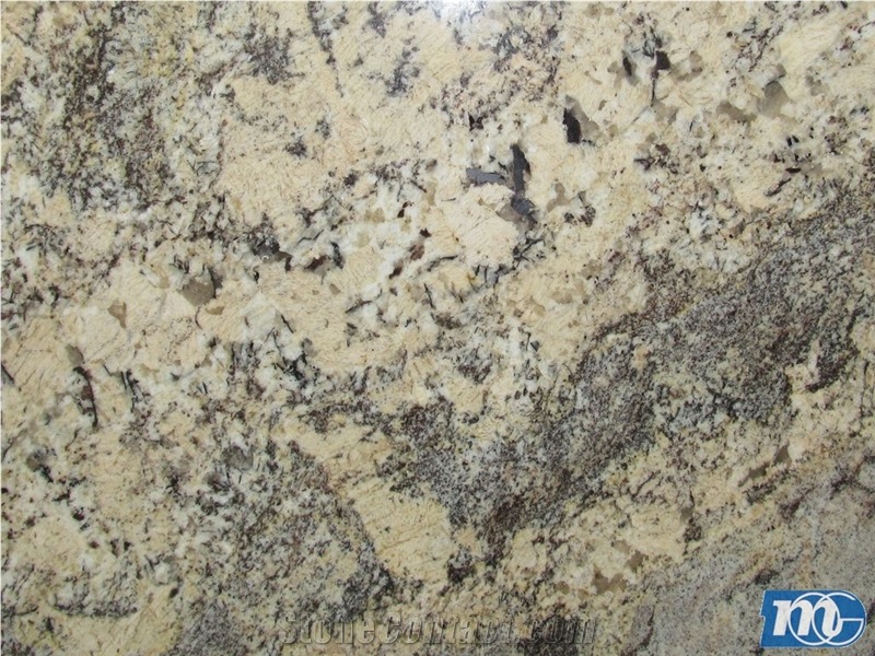 Colonial Treasure Granite Slabs, Brazil Yellow Granite