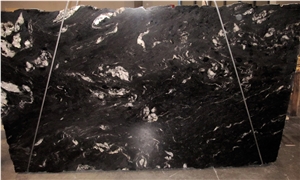 Cosmic Black Titanium, Black Cosmic Granite Slabs
