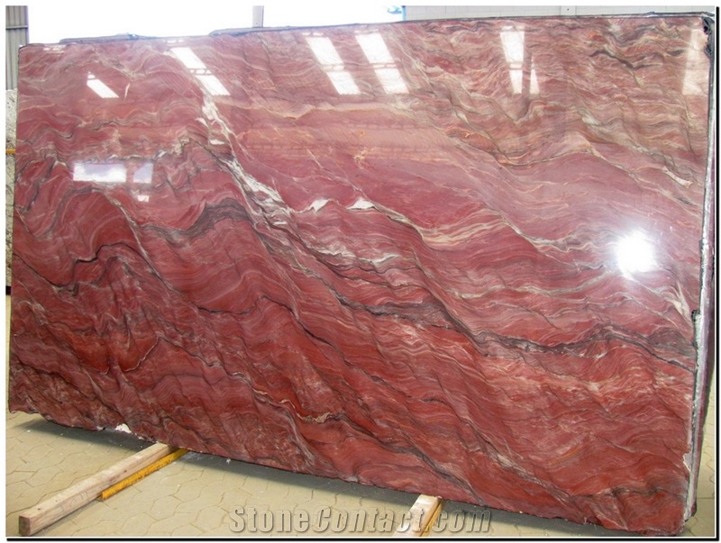 Fusion Red Quartzite Slabs, Brazil Red Quartzite