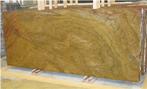 Giallo Macaubas Quartzite Slabs, Brazil Yellow Quartzite