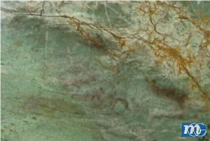 Harlequin Green Quartzite Slabs, Brazil Green Quartzite