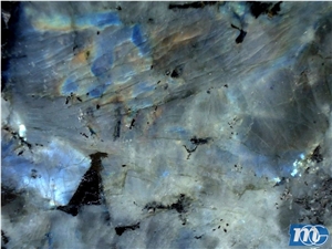 Labradorite Blue Granite Slabs, Madagascar Blue Granite