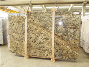 Netuno Bordeaux Granite Slabs