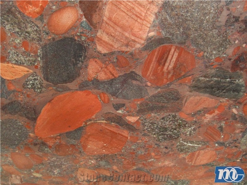 Rosso Marinace Granite Slabs & Tiles