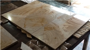 Oak Wood Taek Wood, Teak Wood Marble Slabs & Tiles