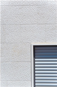 Popped Wall Tiles, Croatia White Limestone
