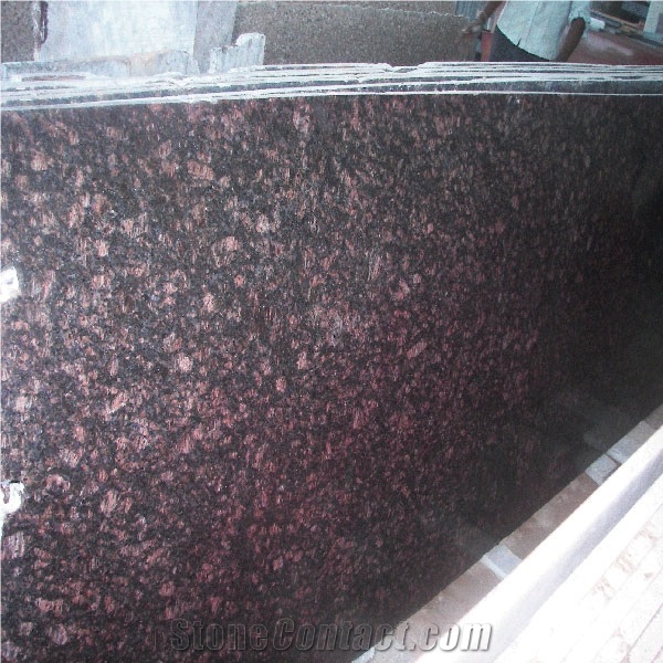 Ten Brown Granite Slab From India - Stonecontact.com